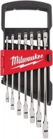 Zestaw narzędziowy Milwaukee MAX BITE ratcheting metric combination spanner set 7 pc (4932464993) 