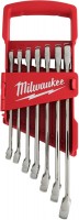 Фото - Набір інструментів Milwaukee MAX BITE imperial combination spanner set 7 pc (48229407) 