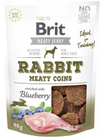 Zdjęcia - Karm dla psów Brit Rabbit Meaty Coins 80 g 