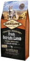 Karm dla psów Carnilove Adult Fresh Ostrich/Lamb 1.5 kg