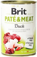 Karm dla psów Brit Pate&Meat Duck 1 szt. 0.4 kg