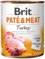 Корм для собак Brit Pate&Meat Turkey 1 шт 0.8 кг