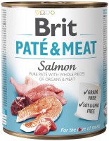 Корм для собак Brit Pate&Meat Salmon 1 шт 0.8 кг