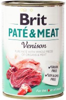 Karm dla psów Brit Pate&Meat Venison 1 szt. 0.8 kg