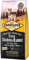 Фото - Корм для собак Carnilove Adult Fresh Chicken/Rabbit 1.5 кг