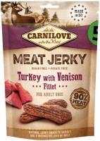 Zdjęcia - Karm dla psów Carnilove Meat Jerky Turkey/Venison Fillet 100 g 