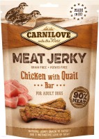 Zdjęcia - Karm dla psów Carnilove Meat Jerky Chicken with Quail Bar 100 g 