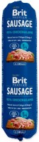 Фото - Корм для собак Brit Premium Sausage Chicken/Lamb 0.8 kg 