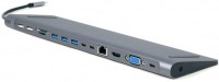 Кардридер / USB-хаб Cablexpert A-CM-COMBO9-01 