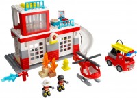 Zdjęcia - Klocki Lego Fire Station and Helicopter 10970 