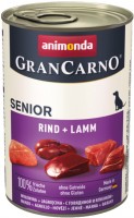 Zdjęcia - Karm dla psów Animonda GranCarno Original Senior Beef/Lamb 400 g 1 szt.