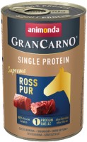 Zdjęcia - Karm dla psów Animonda GranCarno Single Protein Horse 0.4 kg