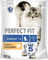 Karma dla kotów Perfect Fit Indoor 1+ Chicken  750 g