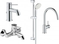 Фото - Набір змішувачів Grohe BauClassic 123869K 