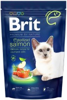 Корм для кішок Brit Premium Sterilized Salmon  800 g