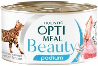 Zdjęcia - Karma dla kotów Optimeal Beauty Harmony Podium Tuna in Gravy 0.07 kg 