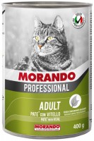 Karma dla kotów Morando Professional Adult Pate with Veal 400 g 