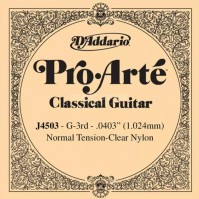 Фото - Струни DAddario Single Pro-Arte Nylon 40 