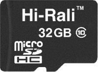 Фото - Карта пам'яті Hi-Rali microSDHC class 10 + SD adapter 64 ГБ