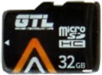 Фото - Карта пам'яті GTL microSD class 10 UHS-I + SD adapter 32 ГБ