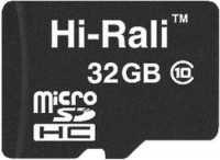 Фото - Карта пам'яті Hi-Rali microSD class 10 32 ГБ