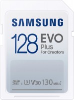 Фото - Карта пам'яті Samsung EVO Plus 130 Mb/s SDXC UHS-I U3 128 ГБ