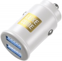 Zdjęcia - Ładowarka Luxe Cube Auto Charger Mini 2USB 12W 