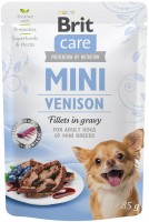 Karm dla psów Brit Care Mini Venison Fillets in Gravy 85 g 1 szt.