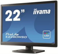 Фото - Монітор Iiyama ProLite B2280WSD 22 "  чорний