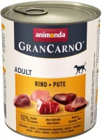 Корм для собак Animonda GranCarno Original Adult Beef/Turkey 0.8 кг