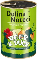 Karm dla psów Dolina Noteci Superfood Deer/Duck 0.4 kg