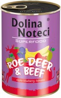 Zdjęcia - Karm dla psów Dolina Noteci Superfood Roe Deer/Beef 0.4 kg