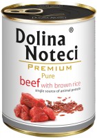 Karm dla psów Dolina Noteci Premium Pure Beef with Brown Rice 0.4 kg