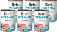 Фото - Корм для собак Brit Pate&Meat Salmon 6 шт 0.4 кг