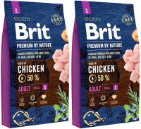Корм для собак Brit Premium Adult S 16 кг