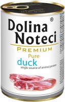 Karm dla psów Dolina Noteci Premium Pure Duck 0.4 kg