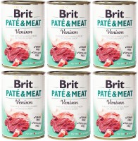 Корм для собак Brit Pate&Meat Venison 6 шт 0.4 кг