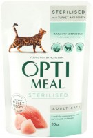 Фото - Корм для кішок Optimeal Adult Sterilised with Turkey Pouch  12 pcs