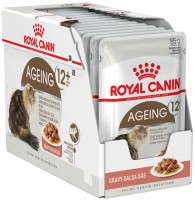 Karma dla kotów Royal Canin Ageing 12+ Gravy Pouch  12 pcs