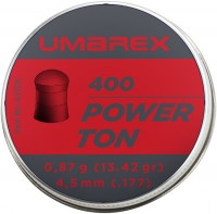 Кулі й патрони Umarex Power Ton 4.5 mm 0.87 g 400 pcs 
