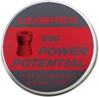 Кулі й патрони Umarex Power Potential 4.5 mm 0.67 g 350 pcs 