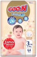 Фото - Підгузки Goo.N Premium Soft Diapers M / 64 pcs 