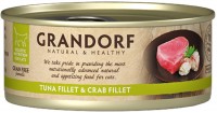 Karma dla kotów Grandorf Adult Canned with Tuna Fillet/Crab  6 pcs