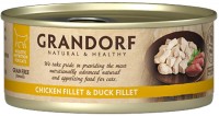 Фото - Корм для кішок Grandorf Adult Canned with Chicken Breast/Duck  6 pcs