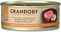 Корм для кішок Grandorf Adult Canned with Tuna Fillet/Chicken Breast  6 pcs