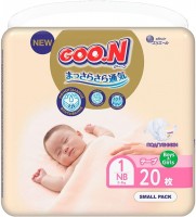 Фото - Підгузки Goo.N Premium Soft Diapers NB / 20 pcs 