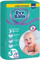 Zdjęcia - Pielucha Evy Baby Diapers 3 / 64 pcs 