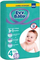 Фото - Підгузки Evy Baby Diapers 4 / 58 pcs 