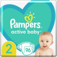 Zdjęcia - Pielucha Pampers Active Baby 2 / 96 pcs 