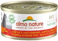 Фото - Корм для кішок Almo Nature HFC Natural Chicken/Shrimps  70 g 6 pcs